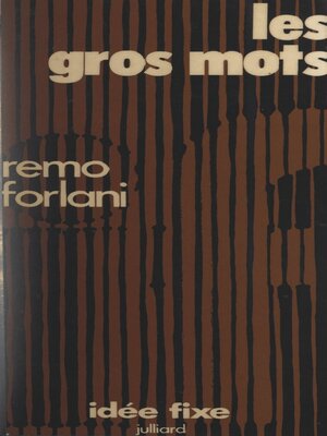 cover image of Les gros mots